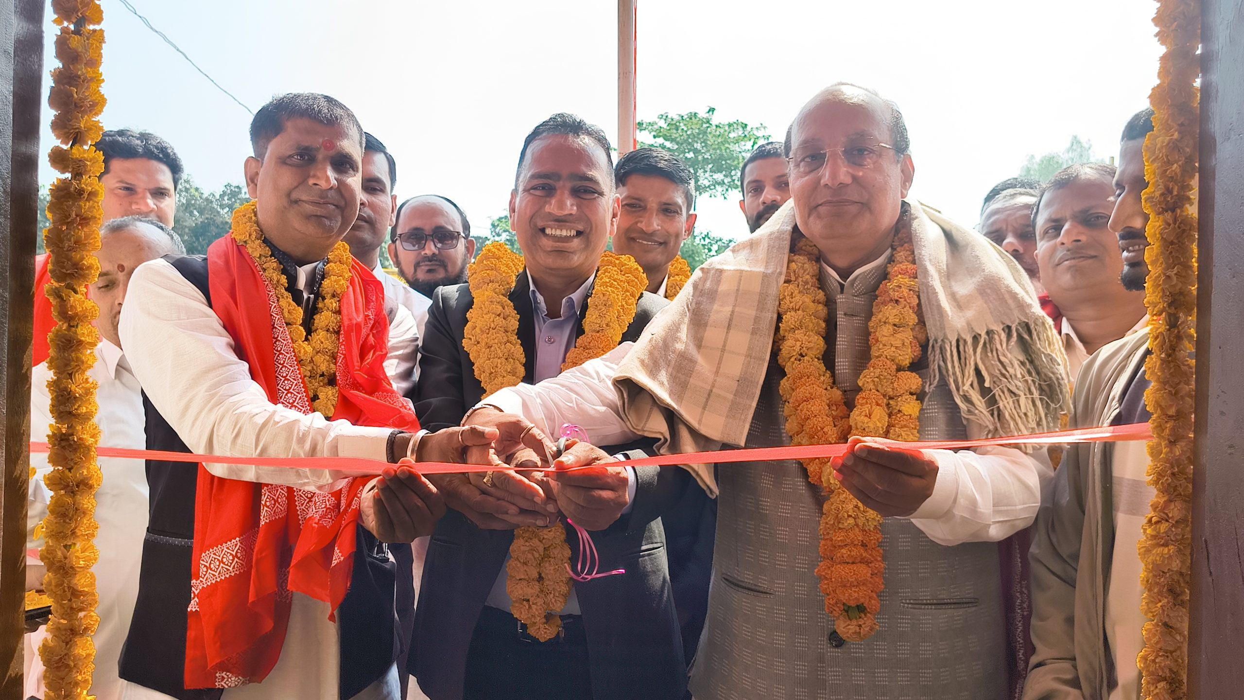 मटिहानी–८ मा वडा कार्यालयको नयाँ भवन उद्घाटन